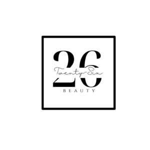 Black White Minimalist Aesthetic Initials Font Logo.pdf page 1 300x300