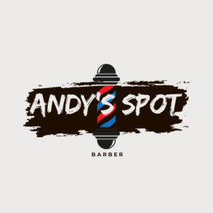 Black White Modern Grunge Typographic Brand Logo 1 300x300